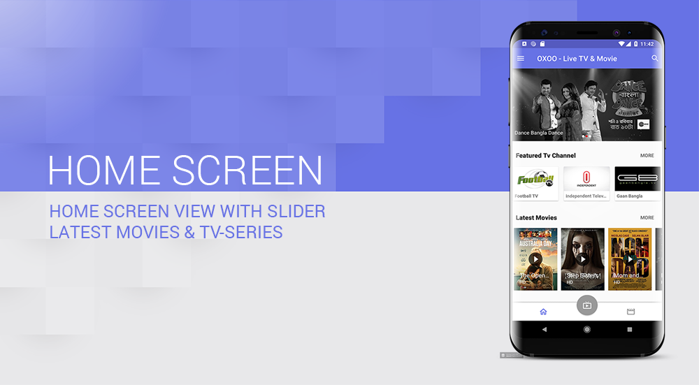 App Aplicativo android Tv Online Ao Vivo Filmes online com administração em Português
