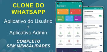 Clone Whatsapp Android e IOS completo 2 apps