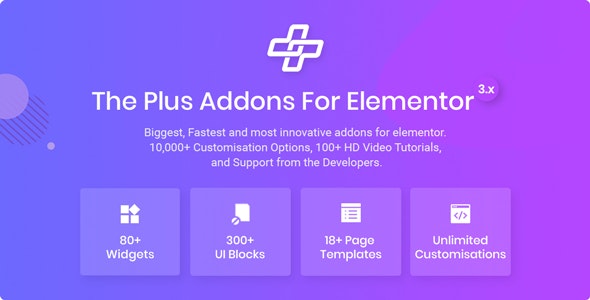 The Plus Addon para Elementor Wordpress