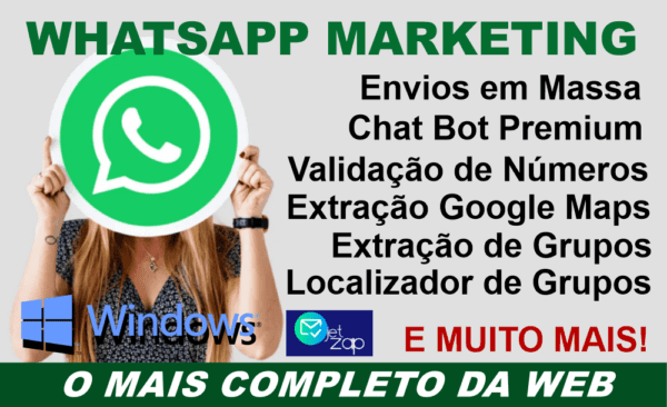 Whatsapp Envios em Massa Chat Bot windows
