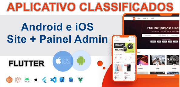 App Classificados Android e iOS Olx com Site